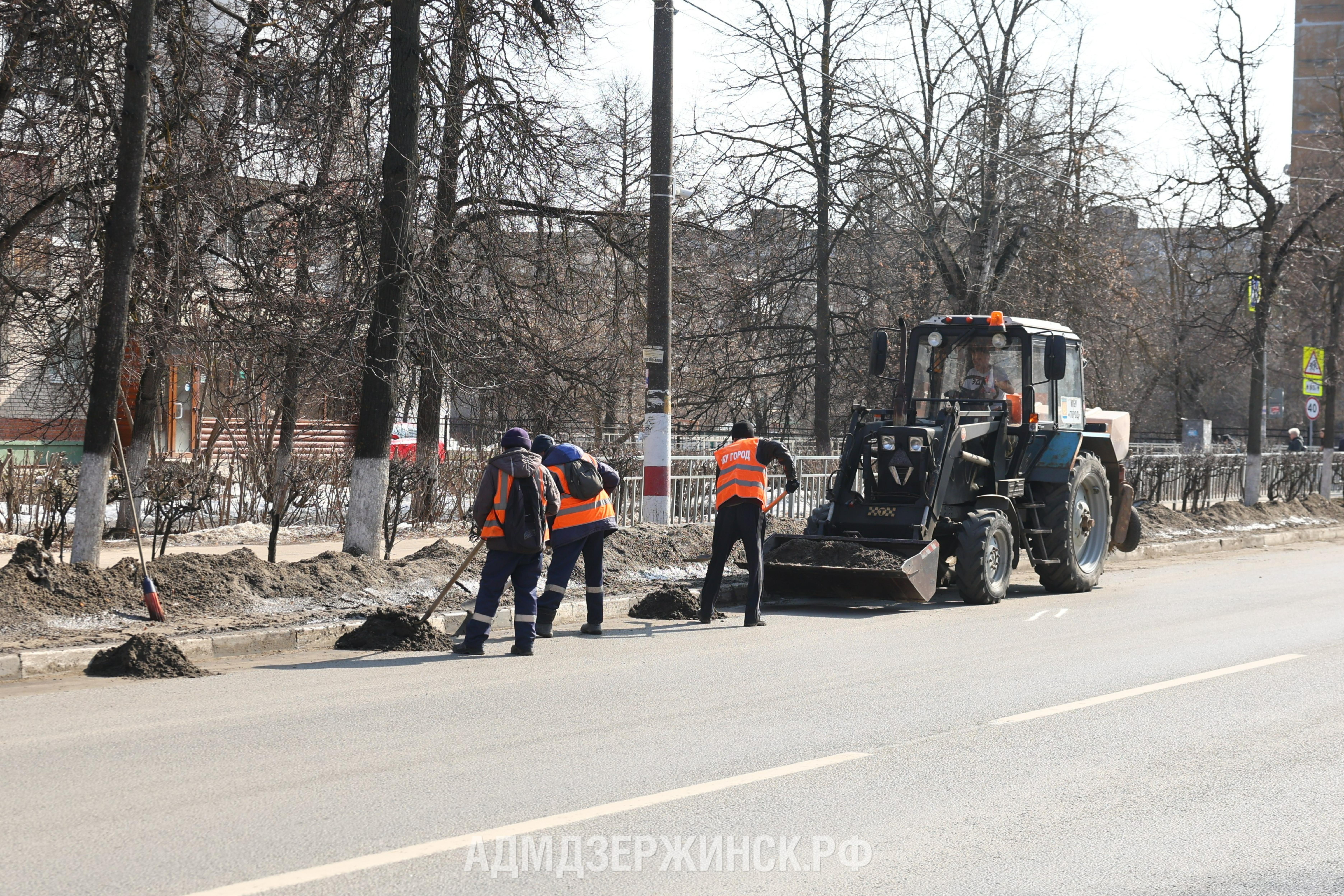 В Дзержинске стартовала генеральная уборка города после зимы -  Администрация города Дзержинска